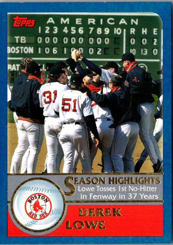 2003 Topps Derek Lowe #336