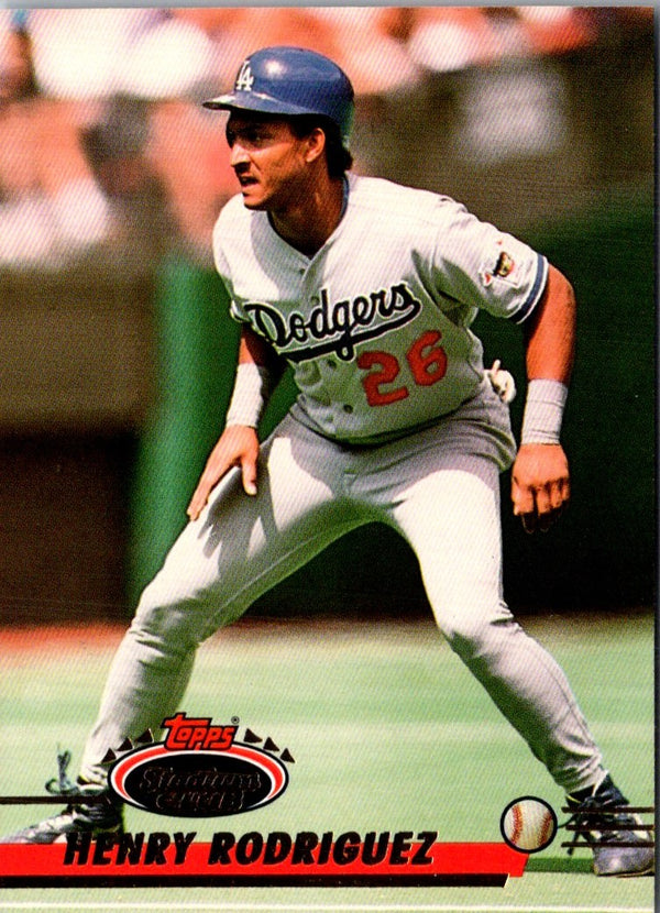 1993 Stadium Club First Day Production Henry Rodriguez #226
