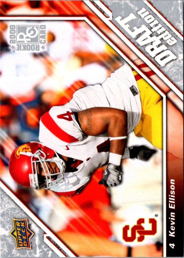 2009 Upper Deck Draft Edition Kevin Ellison #70 Rookie