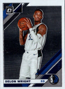 2019 Donruss Optic Blue Velocity Delon Wright