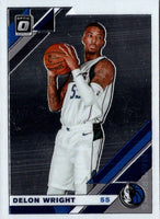 2019 Donruss Optic Blue Velocity Delon Wright #6