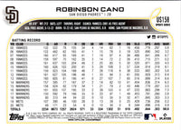 2022 Topps Update Robinson Cano #US158