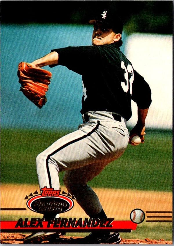 1993 Stadium Club Members Only Alex Fernandez #552