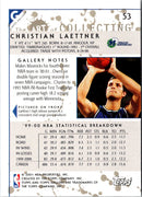 2000 Topps Gallery Christian Laettner