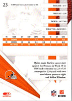 2009 Playoff Absolute Memorabilia Brady Quinn #23