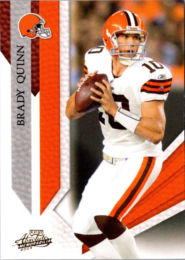2009 Playoff Absolute Memorabilia Brady Quinn #23