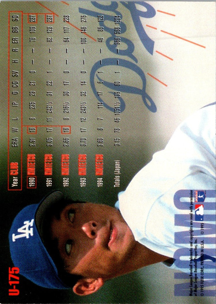 1995 Fleer Update Hideo Nomo