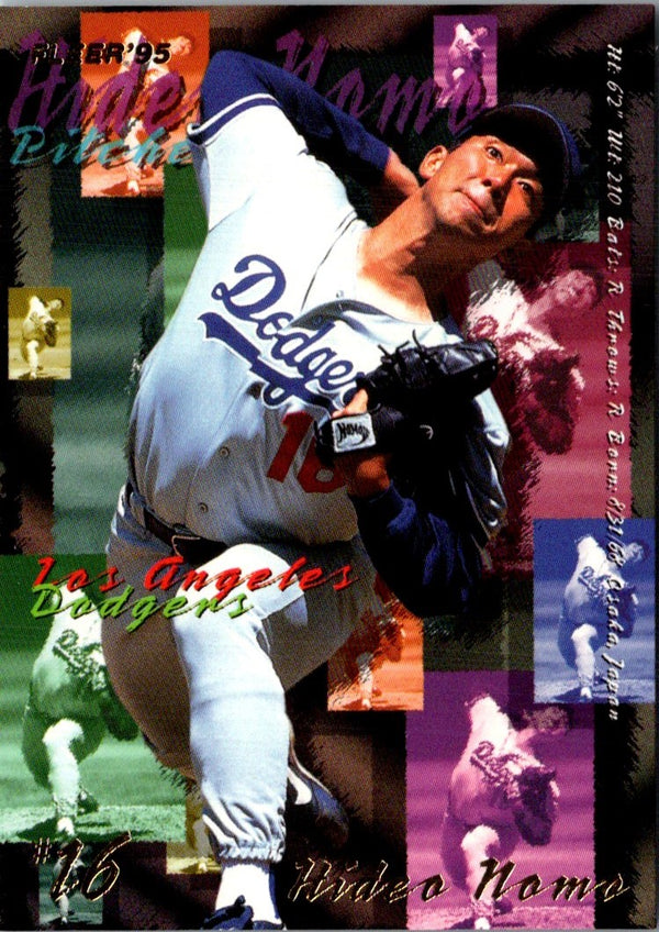 1995 Fleer Update Hideo Nomo #U-175 Rookie