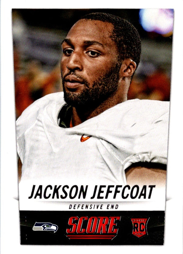 2014 Score Jackson Jeffcoat #373 Rookie