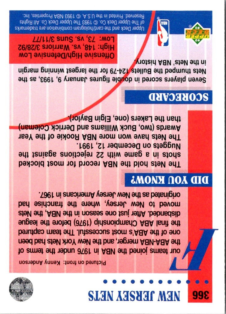 1993 Upper Deck Richard Petruska