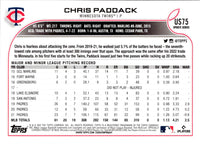 2022 Topps Update Chris Paddack #US75