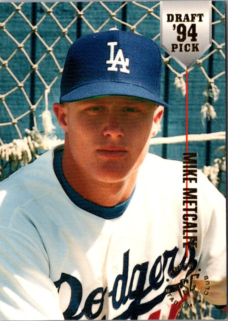 1994 Stadium Club Draft Picks Mike Metcalfe