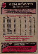 1977 Topps Ken Reaves