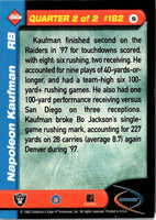 1998 Collector's Edge Odyssey Napoleon Kaufman #182
