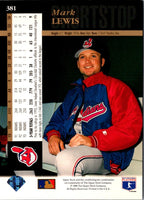 1994 Upper Deck Electric Diamond Mark Lewis #381