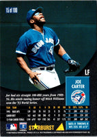 1996 Pinnacle Joe Carter #15