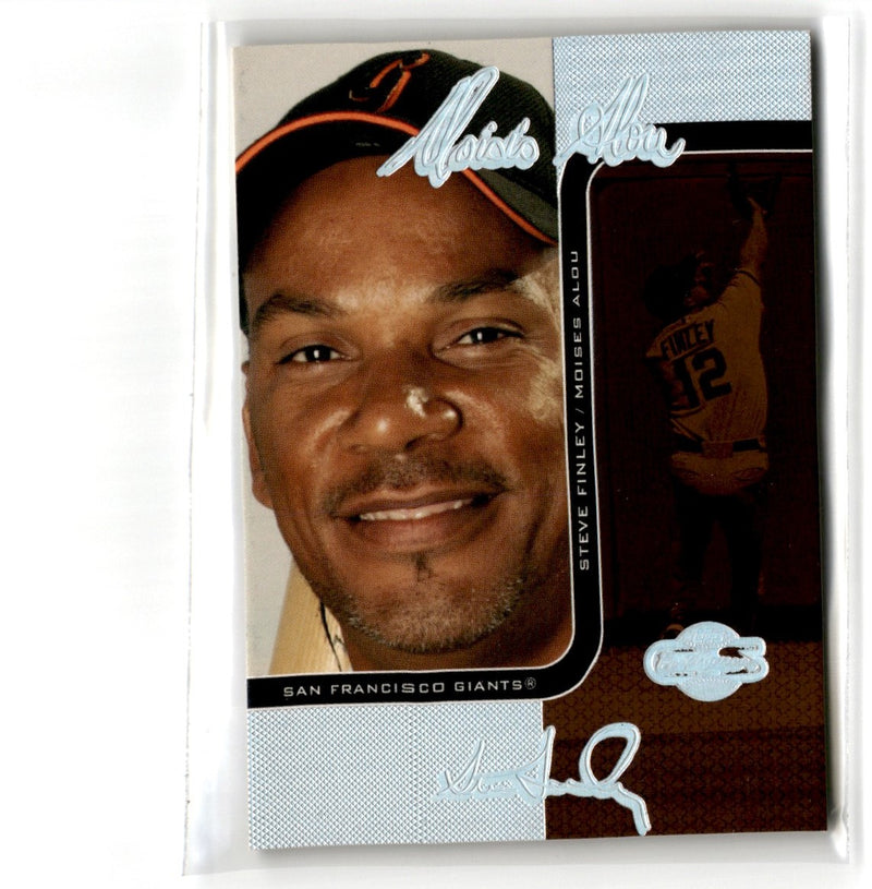 2006 Topps Co-Signers Changing Faces Barry Bonds/Steve Finley