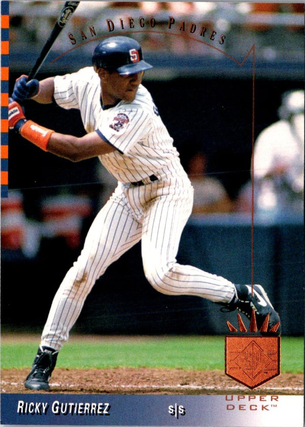 1993 SP Ricky Gutierrez #166