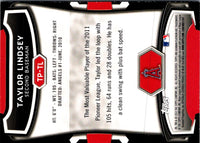 2012 Bowman Platinum Top Prospects Taylor Lindsey #TP-TL