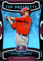 2012 Bowman Platinum Top Prospects Taylor Lindsey #TP-TL