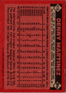 1986 Topps Denny Martinez