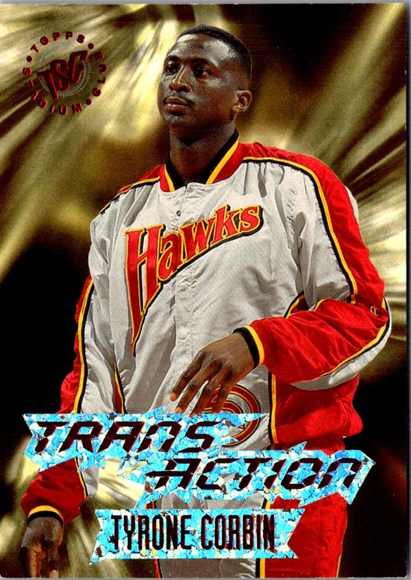 1995 Stadium Club Tyrone Corbin #T99