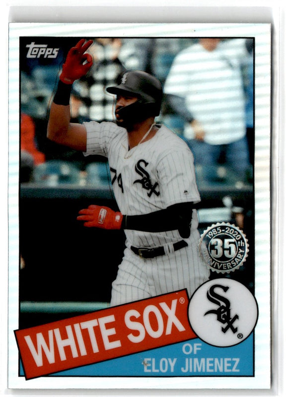 2020 Topps Chrome 1985 Baseball Eloy Jimenez #85TC-11