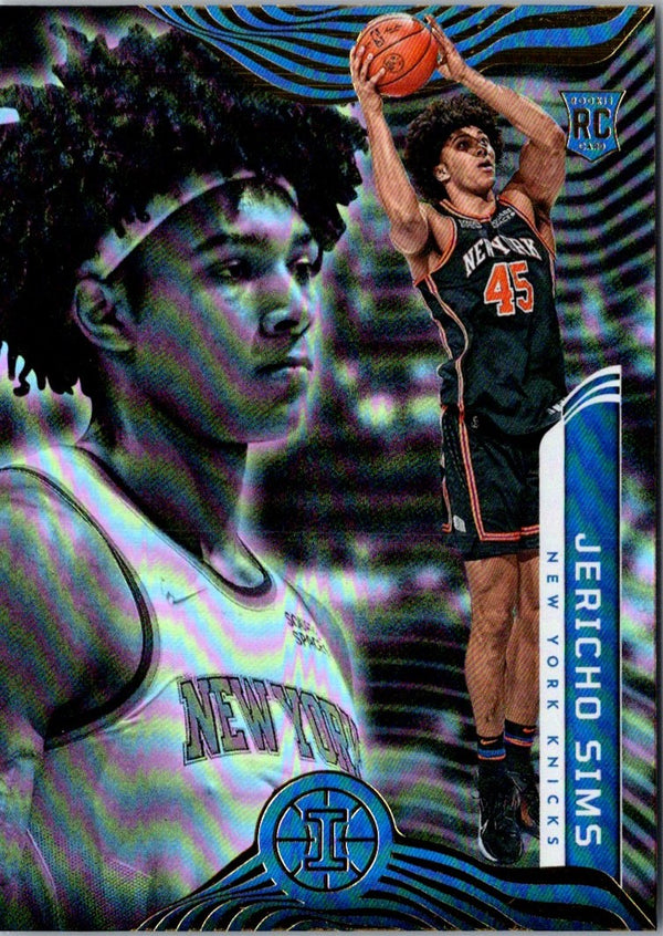 2021 Panini Illusions Jericho Sims #198 Rookie