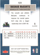 2007 Fleer Rashad McCants