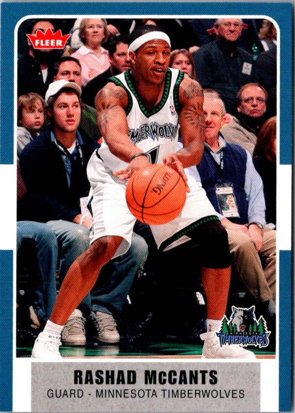 2007 Fleer Rashad McCants #131