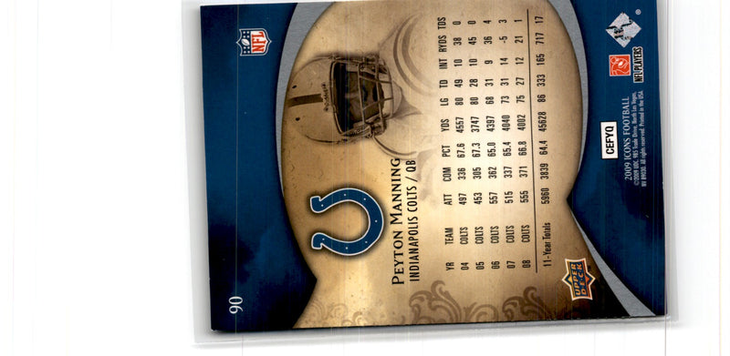 2009 Upper Deck Icons Peyton Manning