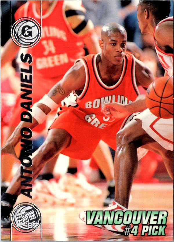 1997 Press Pass Double Threat Antonio Daniels #4