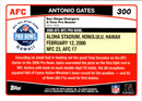 2006 Topps Antonio Gates