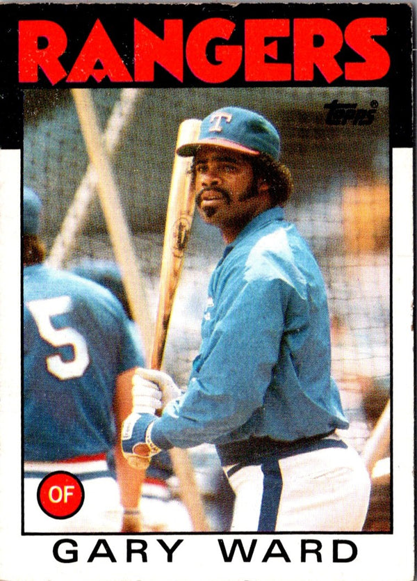 1986 Topps Gary Ward #105