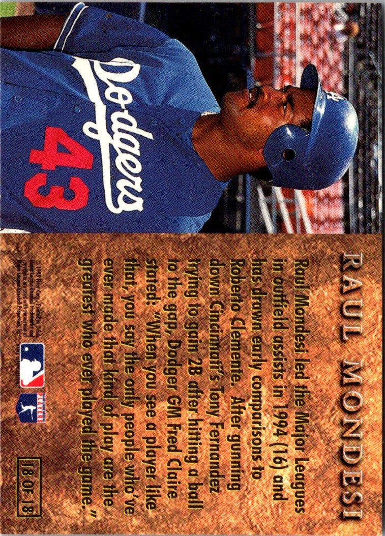 1995 Leaf Raul Mondesi