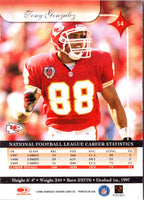 2000 Donruss Elite Tony Gonzalez #54