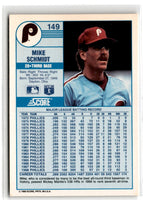 1989 Score Mike Schmidt #149