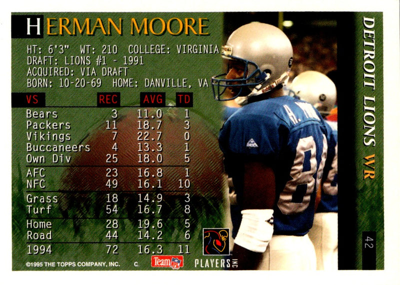 1995 Bowman Herman Moore