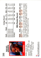 1991 Hoops Rafael Addison #398 Rookie