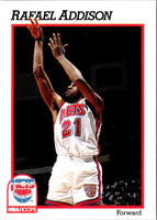 1991 Hoops Rafael Addison #398 Rookie