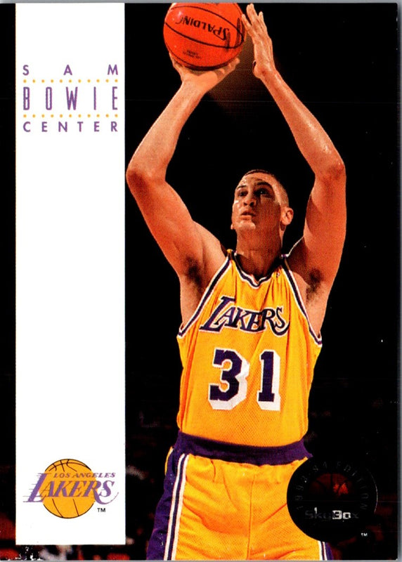 1993 SkyBox Sam Bowie #239