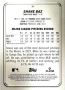 2022 Bowman Platinum Shane Baz