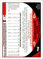 2009 Topps Chrome Justin Masterson #96