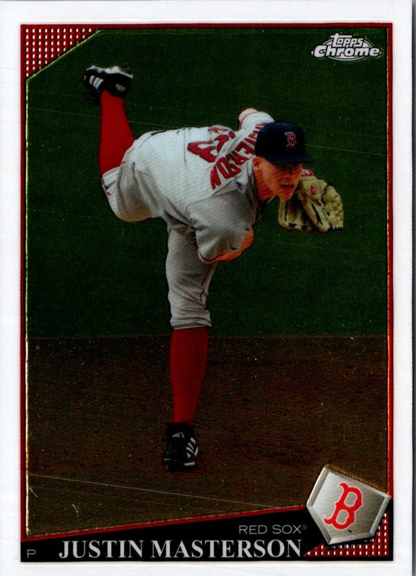 2009 Topps Chrome Justin Masterson #96