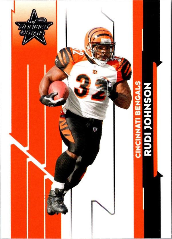 2006 Leaf Rookies & Stars Rudi Johnson #23