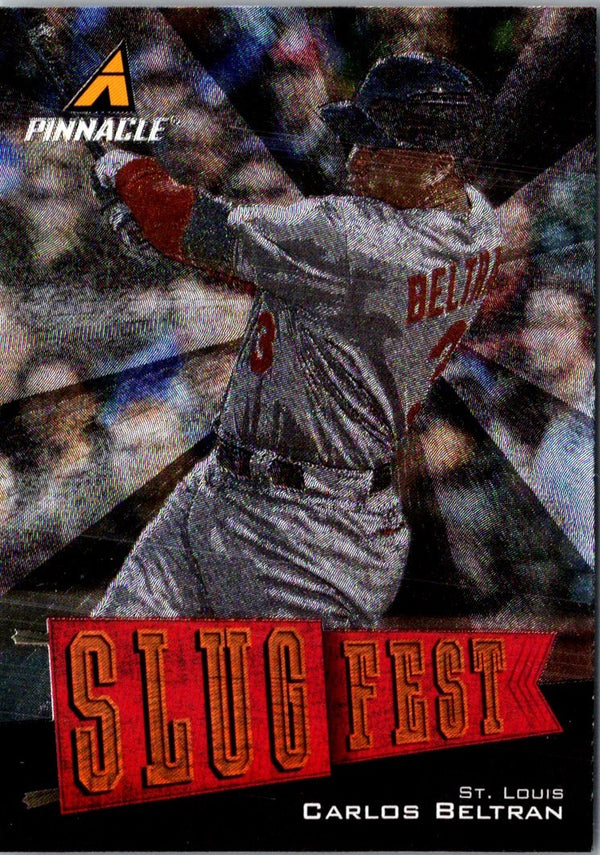 2013 Pinnacle Slugfest Carlos Beltran #S12