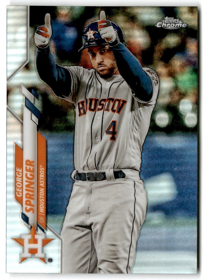 2020 Topps Chrome George Springer