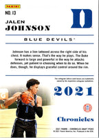 2021 Panini Jalen Johnson #13