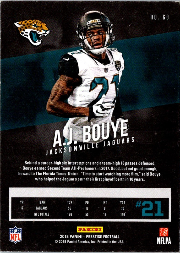 2018 Panini Prestige A.J. Bouye