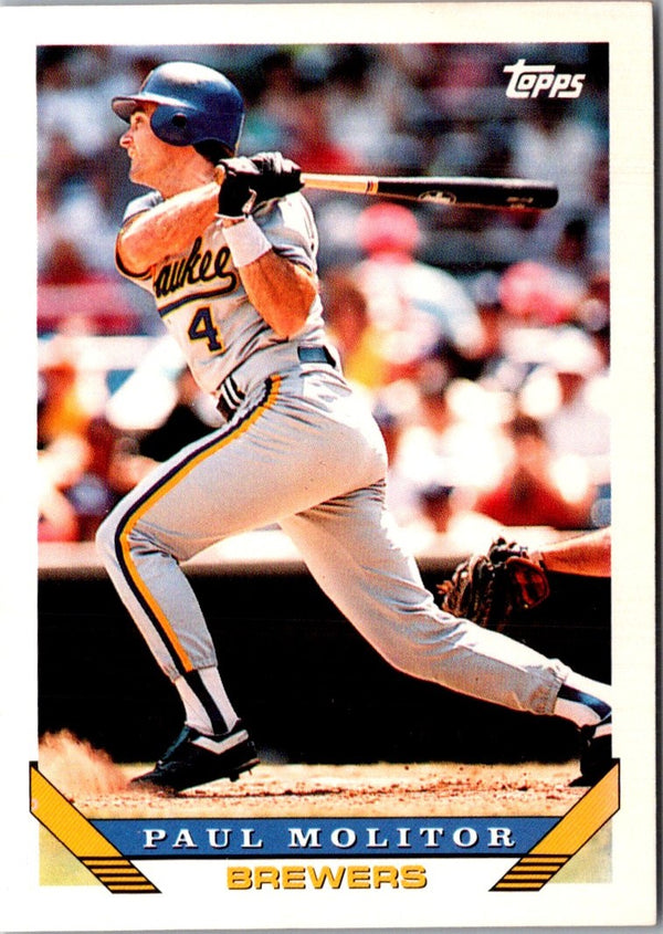 1993 Topps Gold Paul Molitor #207